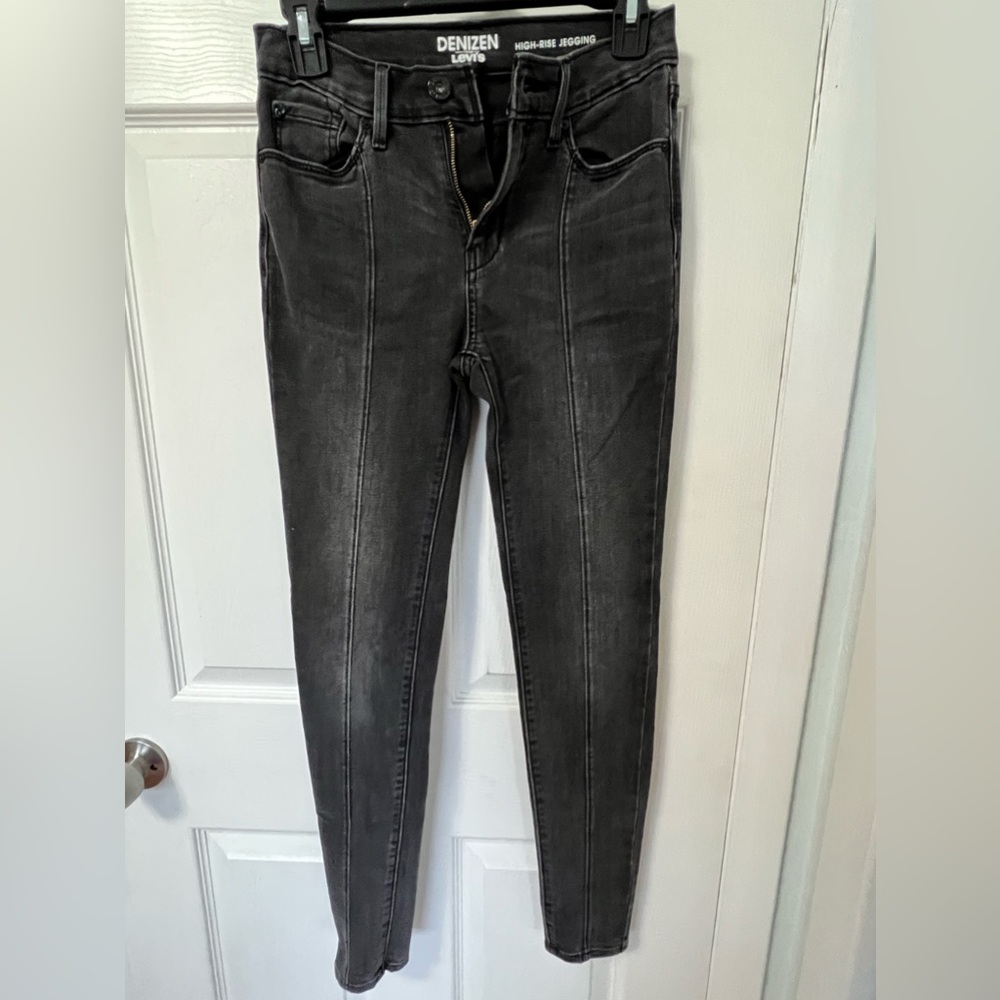 High-rise jeggings
